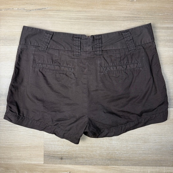 J. Crew Brown Lightweight Chino Shorts, Size 2 - Picture 4 of 5